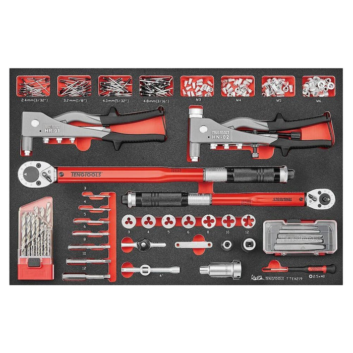 Teng Tools General service tool set 219 pieces Teng Tools - Town Tools 