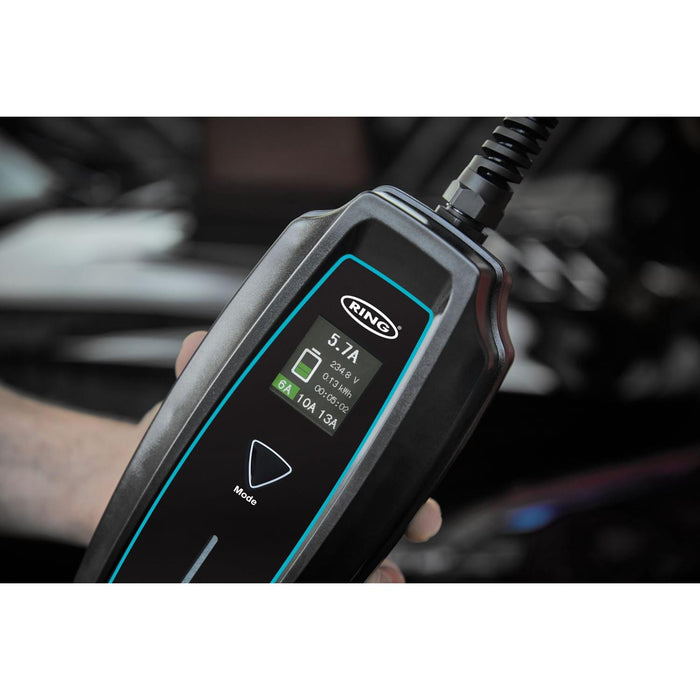 Ring Automotive RPC10A05 3-pin EV Portable Charger UK Type 1 5M Ring Automotive - Town Tools 