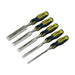 Stanley® Hand Tools FatMax® Bevel Edge Chisel with Thru Tang Set, 5 Piece STANLEY® Hand Tools - Town Tools