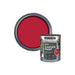 Ronseal Garden Paint Moroccan Red 750ml Ronseal - Town Tools