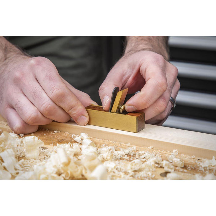 Sealey Mini Brass Plane Set 3pc MBP03 Sealey - Town Tools 