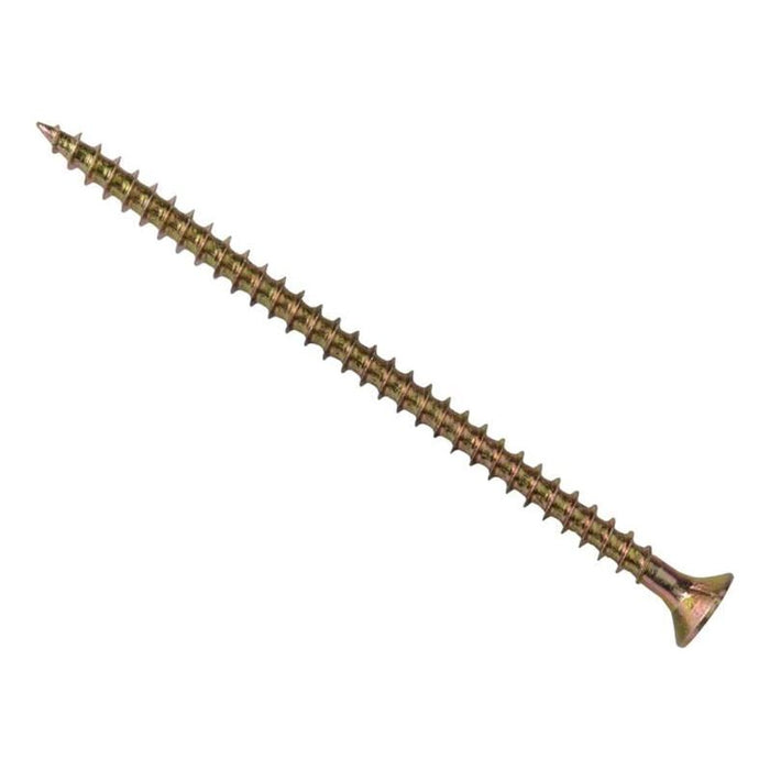 Forgefix Multi-Purpose Pozi Compatible Screw CSK ST ZYP 5.0 x 90mm Box 100 ForgeFix - Town Tools