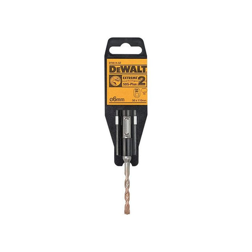 Dewalt Power Tools SDS Plus EXTREME 2® Drill Bit 6 x 110mm DeWALT Power Tools - Town Tools