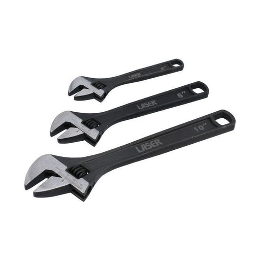 Laser Adjustable Wrench Set 3pc 8677 Laser - Town Tools 