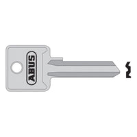 Abus Mechanical 85/50 50mm +60 Right Hand Key Blank