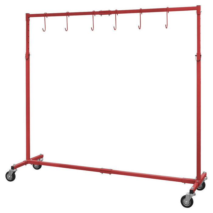 Sealey Adjustable Paint Hanger 1.95m MK80 Sealey - Town Tools 