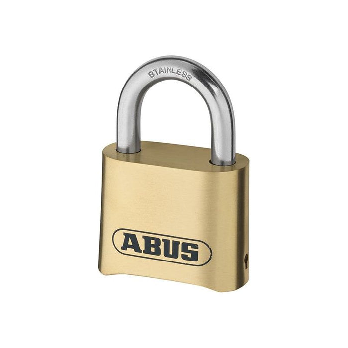 Abus Mechanical 180IB/50 50mm Brass Body Combination Padlock (4-Digit) Carded ABUS Mechanical - Town Tools