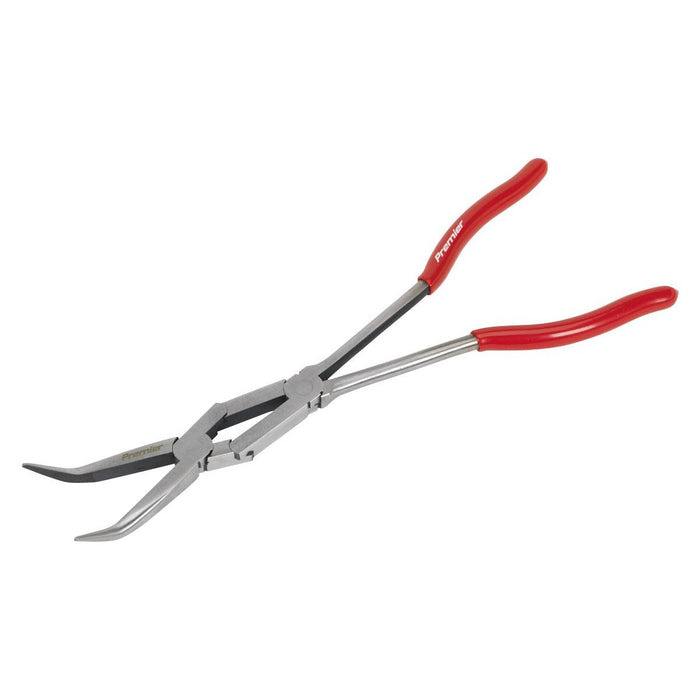 Sealey Needle Nose Pliers 45 Double Joint Long Reach 335mm AK8592