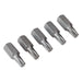 Sealey TRX-Star* T40 Bit Short Pack of 5 TX40S5 Sealey - Town Tools 