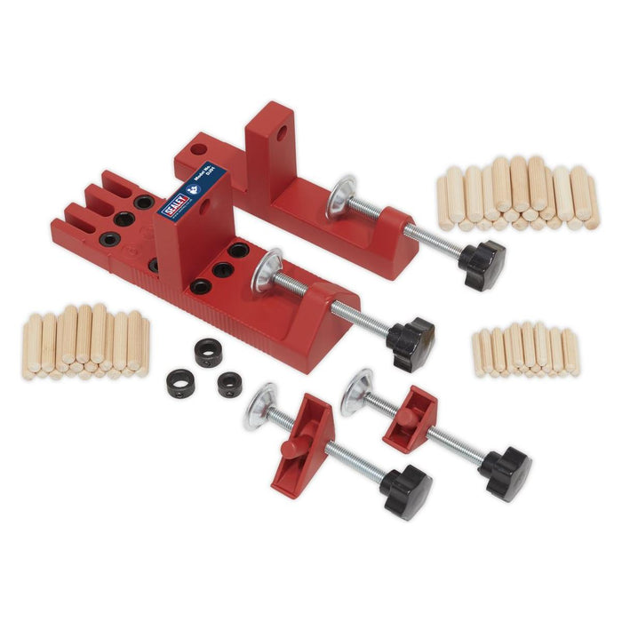 Sealey Universal Dowelling Jig Set DJ01 Sealey - Town Tools 