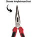 Teng Tools Long Nose Plier TPR Grip 170mm Teng Tools - Town Tools 