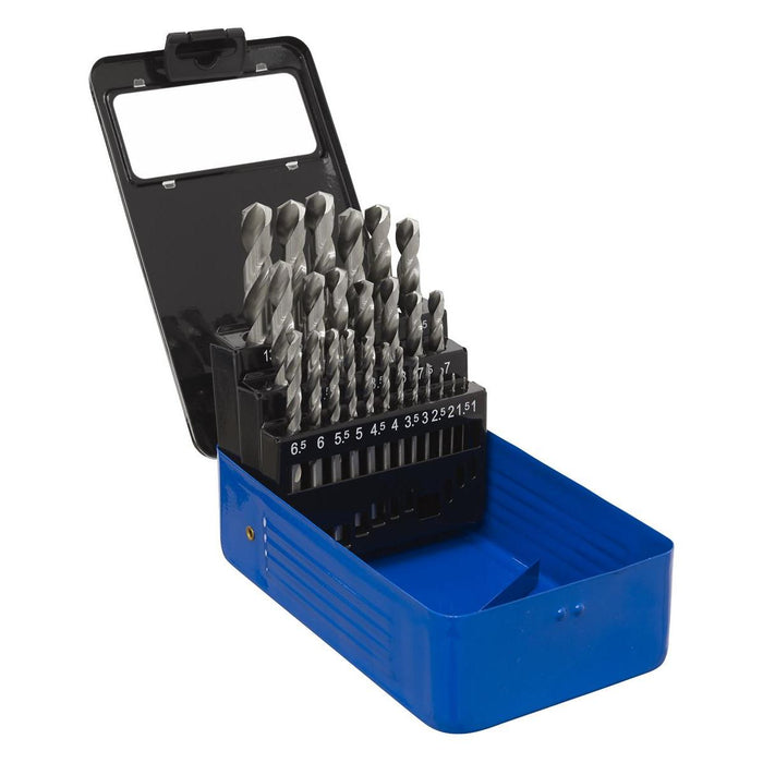 Sealey HSS Split Point Fully Ground Drill Bit Set 25pc Metric AK47251 Sealey - Town Tools 