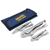 Irwin® Vise-Grip® TVG73 Locking Pliers Set, 3 Piece