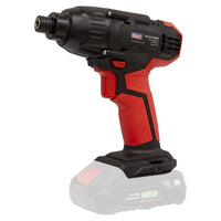 Sealey Impact Driver 20V SV20 Series 1/4"Hex Drive 180Nm Body Only CP20VID