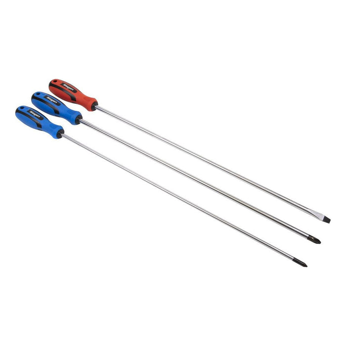 Sealey Screwdriver Set 3pc Extra-Long S0895 Sealey - Town Tools 