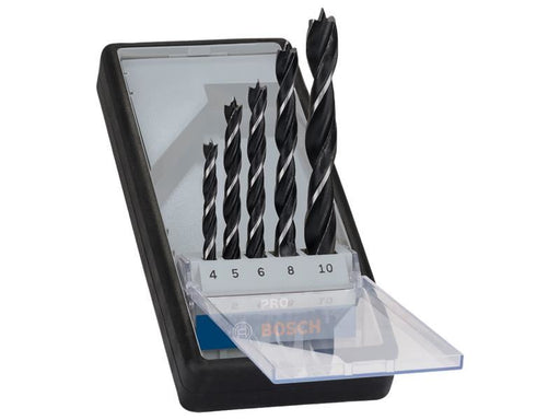 Bosch Powertool Accessories PRO Wood Brad Point Drill Bit Set, 5 Piece Bosch Powertool Accessories - Town Tools