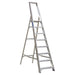 Sealey Aluminium Step Ladder 8-Tread Industrial BS 2037/1 AXL8 Sealey - Town Tools 