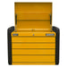 Superline Pro Superline PRO Push-to-Open Topchest 4-Drawer - Orange APPD4O Superline Pro - Town Tools 