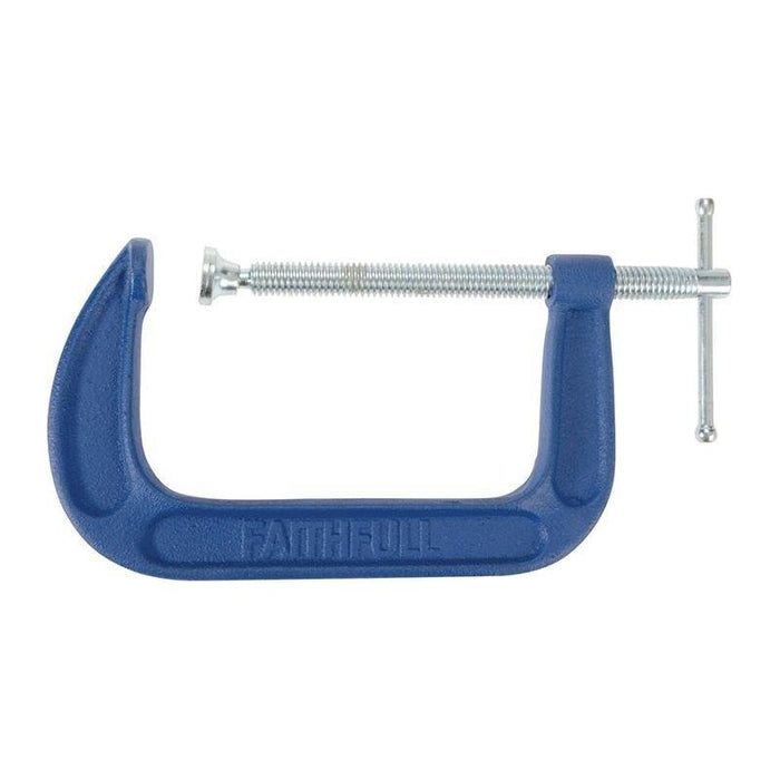 Faithfull Medium-Duty G-Clamp 150mm (6in) Faithfull - Town Tools