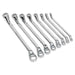 Sealey Deep Offset Ring Spanner Set 8pc Metric S0405 Sealey - Town Tools 