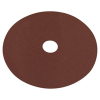 Sealey Fibre Backed Disc100mm 120Grit Pack of 25 WSD4120