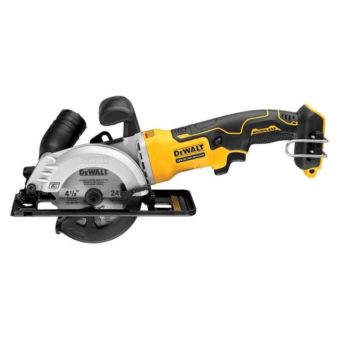 Dewalt Power Tools DCS571N XR Brushless Compact Circular Saw 115mm 18V Bare Unit DeWALT Power Tools - Town Tools