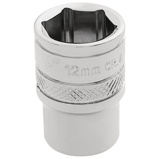 Draper HI-TORQ 6 Point Socket, 1/4" Sq. Dr., 12mm 32569 Draper - Town Tools 