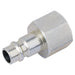 Draper 3/8" BSP Female Nut PCL Euro Coupling Adaptor (Sold Loose) 54420 Draper - Town Tools 