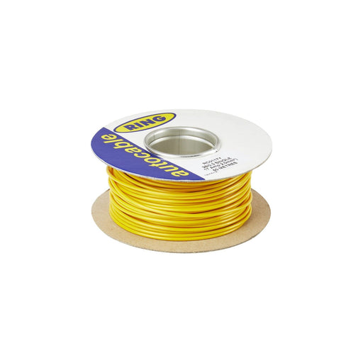 Ring Automotive RC0117Y Cables, 28/0.30 mm, 50 m, Yellow Ring Automotive - Town Tools 