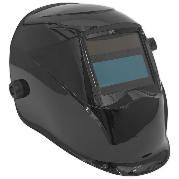 Sealey Welding Helmet Auto Darkening Shade 9-13 Black PWH610 Sealey - Town Tools 