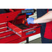 Superline PRO Heavy-Duty Mobile Tool & Parts Trolley 5 Drawers & Lockable Top Superline Pro - Town Tools 