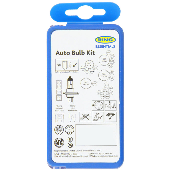 Ring Automotive BU050 H4 Bulb Kit Ring Automotive - Town Tools 