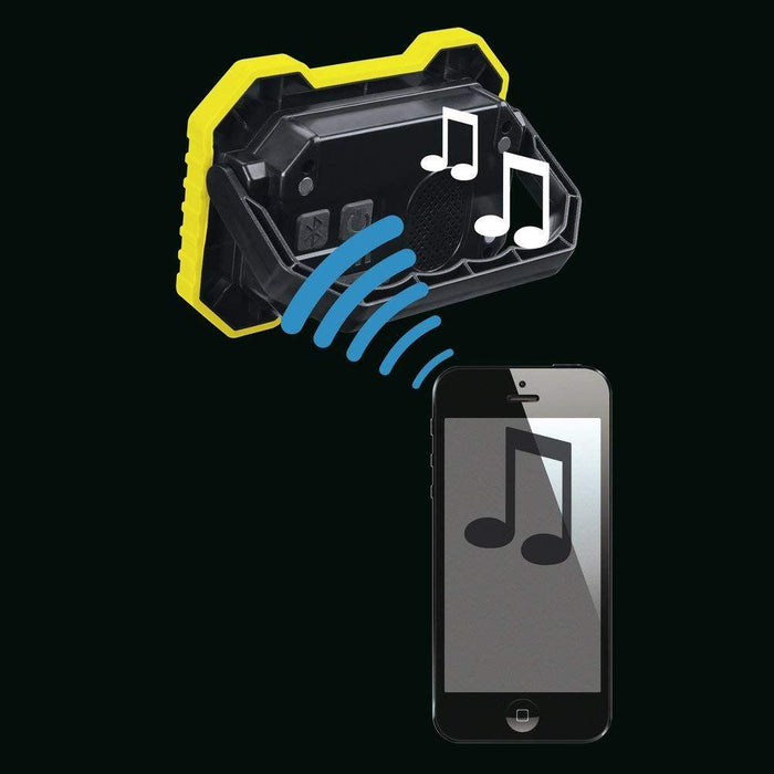 Draper COB LED Rechargeable Worklight with Wireless Speaker, 5W, 500 Lumens, Yel Draper - Town Tools 