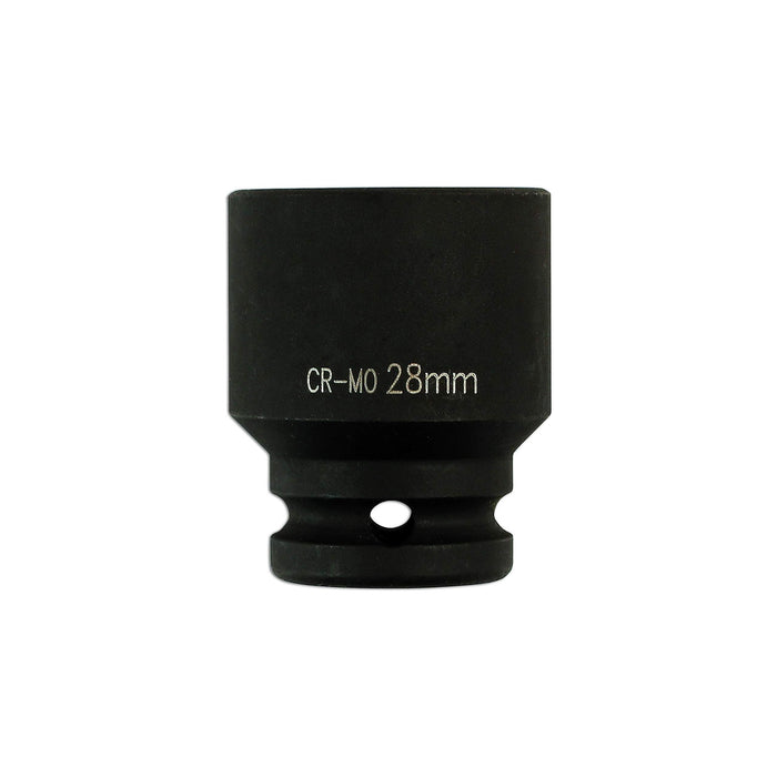 Laser Impact Socket 1/2"D 28mm 7185 Laser - Town Tools 