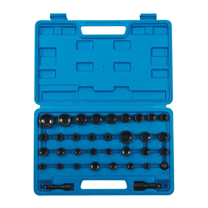 Silverline Impact Socket Set 35pce 35pce Silverline - Town Tools 