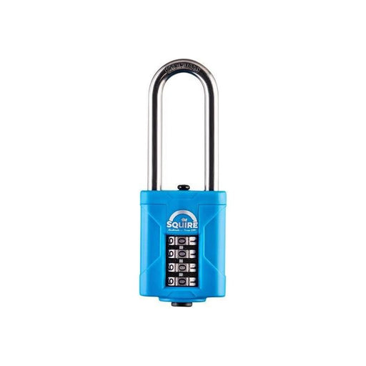 Squire CP50S25 Heavy-Duty Rustproof Marine Combi Padlock 50mm Long Shackle 63mm Squire - Town Tools