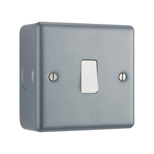 Masterplug Metal Clad 1-Gang 2-Way Light Switch Masterplug - Town Tools