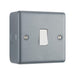 Masterplug Metal Clad 1-Gang 2-Way Light Switch Masterplug - Town Tools