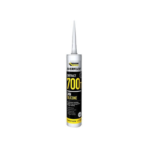 Everbuild Sika Everflex® 700T LMN Silicone Black 300ml Everbuild Sika - Town Tools