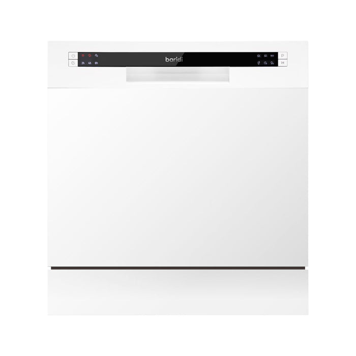 Baridi Tabletop Dishwasher 8 Place Settings 8L Capacity - White DH86