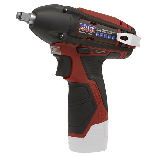 Sealey Cordless Impact Wrench 3/8"Sq Drive 80Nm 12V SV12 Series Body Only Sealey - Town Tools 