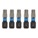 Draper Expert TX-STAR Impact Screwdriver Bits, T30 x 25mm, 1/4" Hex (Pack of 5) Draper - Town Tools 