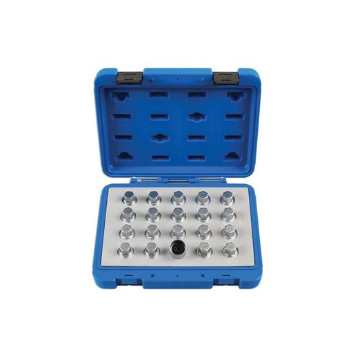 Laser Locking Wheel Nut Key Set 20pc - for Vauxhall, Opel 6861 Laser - Town Tools 