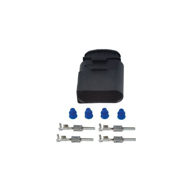 Connect for VW Electrical Male Connector 2.8mm 4 Pin Kit 45pc 37382 Tool Connection - Town Tools 