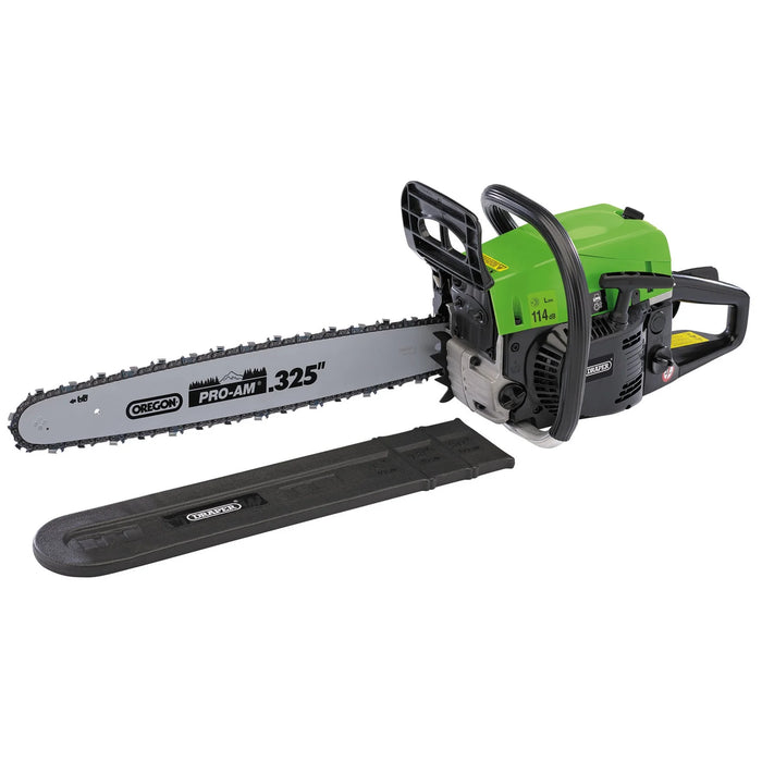 Draper Petrol Chainsaw, 500mm, 52cc - CSP5250