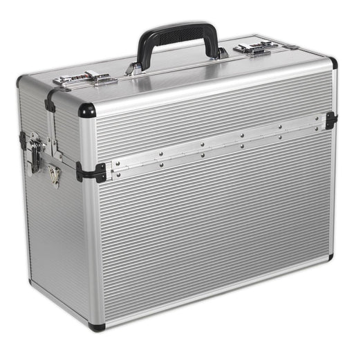 Sealey Tool Case Pilot Style Fully Polished Aluminium Sealey - Town Tools 