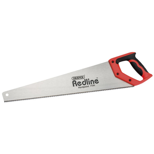 Draper Redline® Soft Grip Hardpoint Handsaw, 500mm - RL-HS/HP/SG - image 1