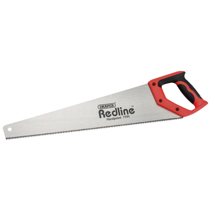 Draper Redline® Soft Grip Hardpoint Handsaw, 500mm - RL-HS/HP/SG
