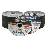 Sealey Cutting Disc Pack of 100115 x 1.2mm22mm Bore PTC/115CET100