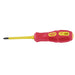 Draper VDE Approved Fully Insulated PZ TYPE Screwdriver, No.1 x 80mm (Display Pa Draper - Town Tools 